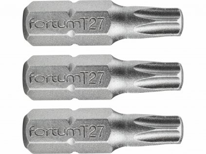 4741427 | Bit 1/4" pre skrutky s drážkou TORx T27x25 mm - balenie 3 ks