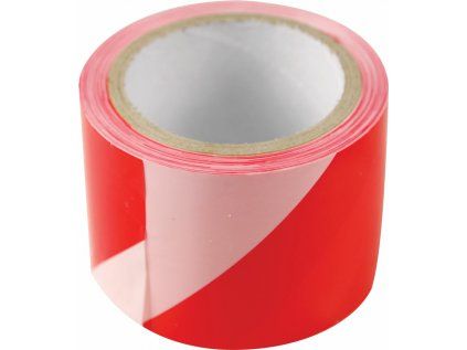 Warnband 75 mm x 100 m, rot und weiß | Extol Craft (9565)