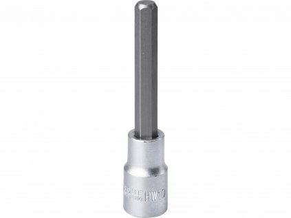 4700630 | Kľúč nástrčný s výstupom, 1/2" štvorhran, pre skrutky s vnútorným 6-hranom, dlhý typ dĺžka 100 mm, Hx 10