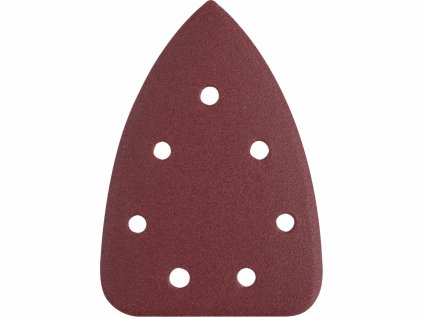 8803994 | Papier brúsny deltový na suchý zips 98 x 141 mm, 7 otvorov P100 - balenie 10 ks