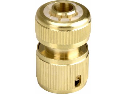 8876002 | Messing-Schnellkupplung 1/2", Absperrventil