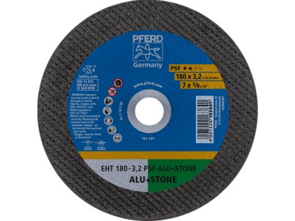 61826222 | Rezný kotúč 180 x 3,2 x 22,23 mm, PSF ALU+STONE, rovný
