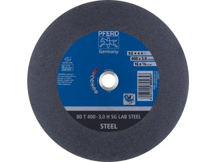 66300150 | Rezný kotúč 400 x 3,0 x 32,0 mm, SG LAB STEEL, rovný