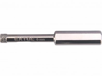 Vrták korunkový diamantový 6 mm | Extol Premium (8801977)