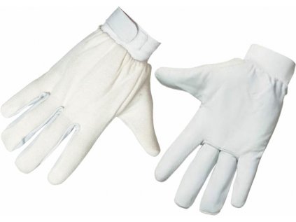 9960 | Leder-/Stoffhandschuhe Größe 10