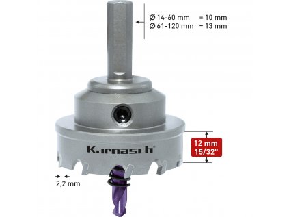 67125 2010100145 korunkovy vrtak power max 10 heavy duty prumer 14 5 mm