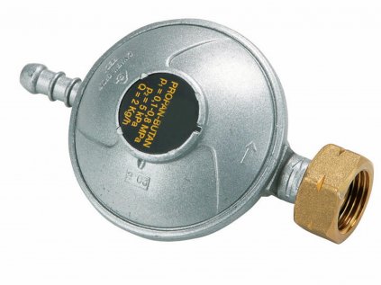 8898302 | Regulátor tlaku plynu 50 bar (5 kPa), tŕň pre hadicu s vnútorným priemer 8 mm, prietok 2 kg/h