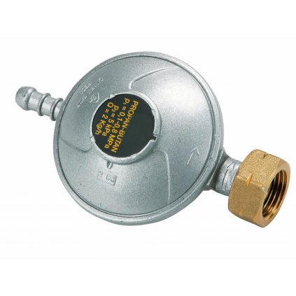 8898302 | Regulátor tlaku plynu 50 bar (5 kPa), tŕň pre hadicu s vnútorným priemer 8 mm, prietok 2 kg/h