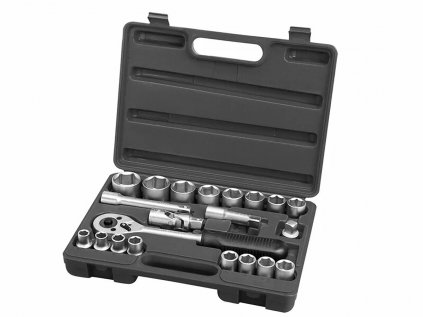 65231 | Steckschlüsselsatz, 1/2", 21-teilig