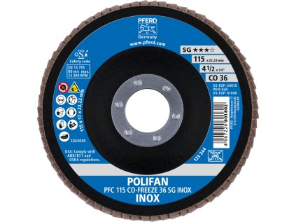 pfc 115 co freeze 36 sg inox rgb