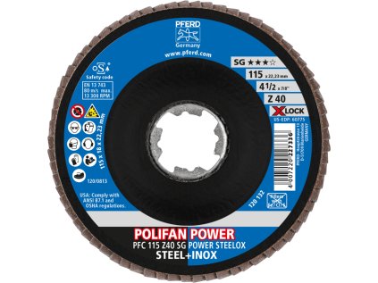 pfc 115 z 40 sg power steelox x lock rgb