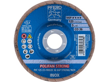 pfc 125 co freeze 36 sgp strong inox rgb