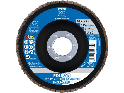 pfc 115 a cool 60 sg inox alu rgb