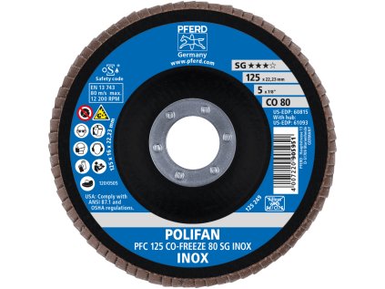 pfc 125 co freeze 80 sg inox rgb