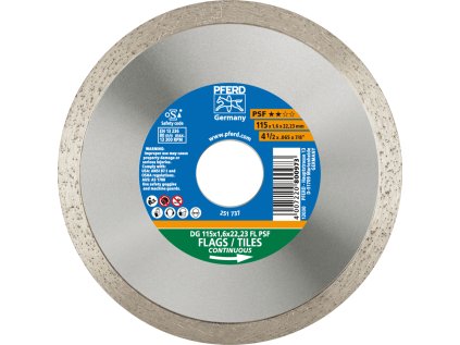 68000011 | DIAMOND BLADE DG 115x1,6x22,23 FL PSF