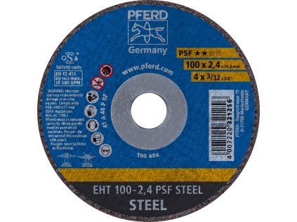 61741116 | CUT-OFF WHEEL EHT 100-2,4 PSF STEEL/16