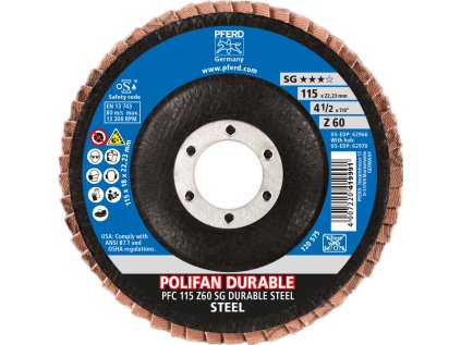 pfc 115 z 60 sg durable steel rgb