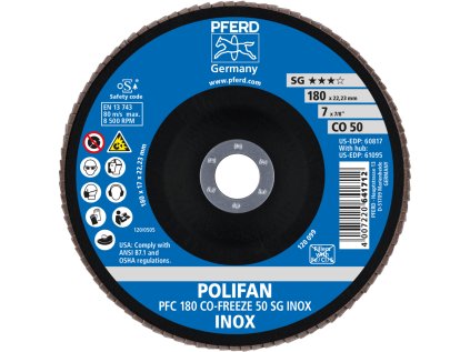 pfc 180 co freeze 50 sg inox rgb