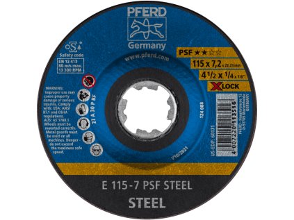 e 115 7 psf steel x lock rgb