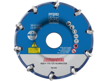 22000009 | HIGH SPEED DISC HSD-F 115/125 ALUMASTER