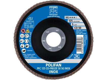 pfc 125 co freeze 50 sg inox rgb