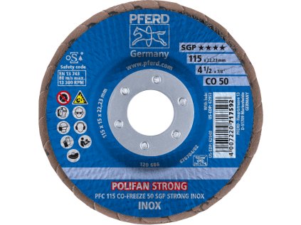 pfc 115 co freeze 50 sgp strong inox rgb