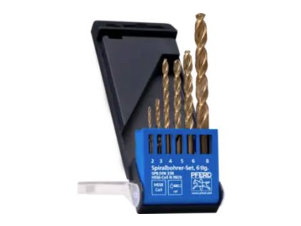 25298004 | DRILL SET 6pcs.DIN338 HSSE N INOX