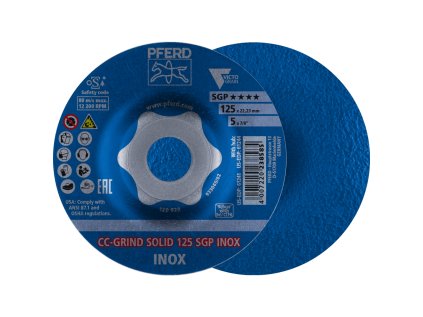 64189125 | Schleifscheibe 125 mm, CC-GRIND-SOLID SGP INOX VICTOGRAIN