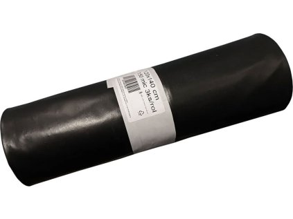 98011 | Vrecia na odpad čierne 240l 3ks 120x140cm hr. 150µm