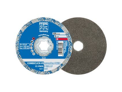 42002192 | Fleece-Scheibe CC-PNER 125 AF, COMBICLICK PNER H, hart