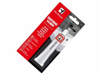 Sanitärsilikon 23 ml weiß | Den Braven (35000)