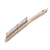 104612 103711 handburste 1 rhg x 15 stahldraht rostfrei rof glatt 0 35 mm
