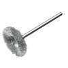 127217 410222 miniaturna rotacna kefa so stopkou priemer 3 mm 19x2x5 mm 0 10 vysokopevny ocelovy drot hladky
