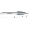 114085010 | G (SPG) - Spitzbogen Frässtift HP-11-MICRO 3,0x6-3x38 mm, unbeschichtet