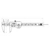 6040-27-150 | Digitaler Messschieber, PC-Genauigkeit 0,01 mm, 150 mm