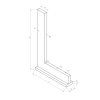 4034-02-007 | Präzisionswinkel, Kontakt 75x50/17x6 mm