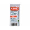 Csigafúró 3,0x65 mm, HSS - 10 db-os csomag. | Extol Premium (8801030)