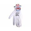 Arbeitshandschuhe aus Polyester, mit Polyurethan beschichtet, weiß, Größe 250 mm (L) | Extol Premium (8856632)
