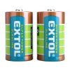 Alkáli elem, 1,5 V, D/LR20 típus - 2 darabos csomag | Extol Energy (42015)