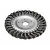 17029 | Rundbürste Stahldraht gezopft 0,5, Drm 150 mm, 22,2
