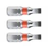 4741104 | Bit 1/4" für Schrauben mit geradem Schlitz 4x25 mm - 3er-Pack
