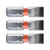 4741107 | 1/4"-os bit egyenes hornyú csavarokhoz 7x25 mm - 3 db-os csomag