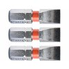 4741107 | Bit 1/4" für Schrauben mit geradem Schlitz 7x25 mm - 3er-Pack
