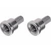 Trockenbauschraubendreher-Bits mit PH2-Anschlag – 2-teiliges Set | Extol Premium (65800)