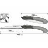 Handastsäge 200 mm, klappbar mit Sicherheitsverriegelung | Extol Craft (70072)