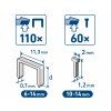 Sponkovačka a klincovačka elektrická 45 W | Extol Craft (420101)