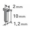 8852403 | Klince do sponkovacej pištole 10x1,2 mm - balenie 1000 ks