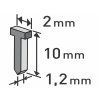 8852403 | Nägel für Tackerpistole 10 x 1,2 mm – 1000 Stück