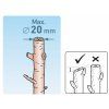 Gartenschere 215 mm, max. Schnittbreite 20 mm | Extol Premium (8872120)