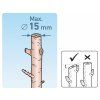 Gartenschere 205 mm, max. Schnittdurchmesser 20 mm | Extol Premium (8872108)